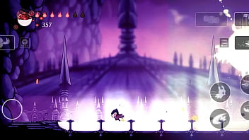 Gameplay hollow knight dia 2 tentando matar o tirano das almas
