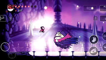 Gameplay hollow knight dia 2 tentando matar o tirano das almas