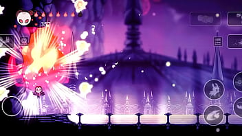 Gameplay hollow knight dia 2 tentando matar o tirano das almas