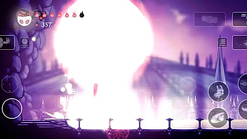 Gameplay hollow knight dia 2 tentando matar o tirano das almas