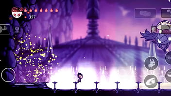 Gameplay hollow knight dia 2 tentando matar o tirano das almas