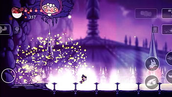 Gameplay hollow knight dia 2 tentando matar o tirano das almas