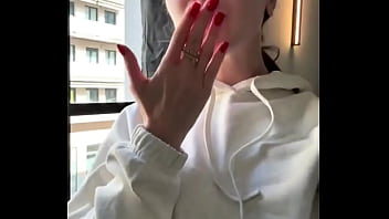 Naked “hi” to neighbours rt if you wish to see me nude from your window