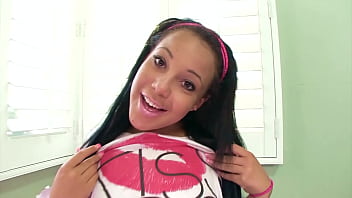 Stacey day 19 yo cutie big cock pov blowjob and huge load cum swallow