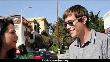 Desperate teen naked in public and fucks to pay rent 25