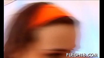 Delicious young brunette kitty fucked and licked