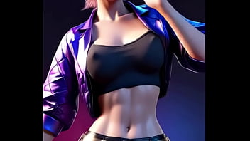 Akali hot dance rose apt lol 3d dance