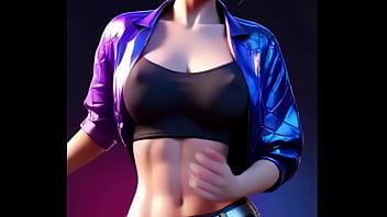 Akali hot dance rose apt lol 3d dance