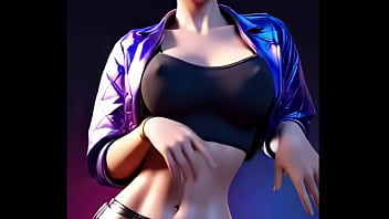 Akali hot dance rose apt lol 3d dance