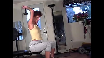 Maria shadoes redhead milf behind the scenes bts workout photoshoot