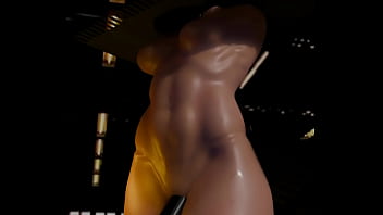 Female torso 3d butt belly breasts expand