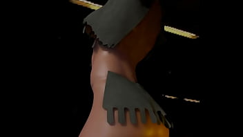 Female torso 3d butt belly breasts expand