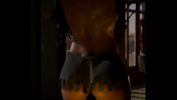 Female torso 3d butt belly breasts expand