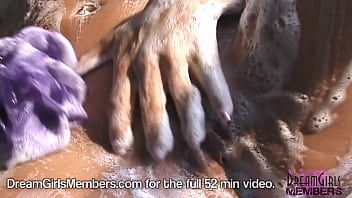 Smoking hot chase is wet and naked