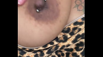 Choose one a sucking b biting c pulling out both & worshipping them like a true titty connoisseur