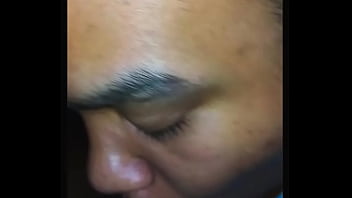 Sloppy wet blowjob from big breasted chick