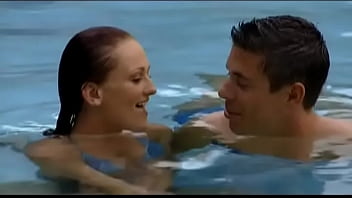 Donna is on vacation in a tropical setting and having a threesome