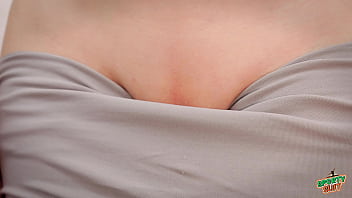 Roundest butt puffiest cameltoe tall slim brunette stretching in biker leggings