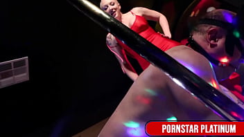 A huge cock fucks blonde leya falcon's pink holes bareback