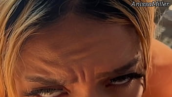 Beautiful latina boss with big ass fucks her butler on a sunny day anissamiller