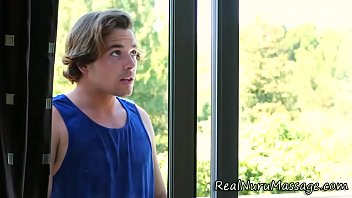 Facialized masseuse fuck