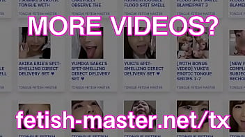 Japanese asian tongue spit fetish Japanese asian tongue spit fetish