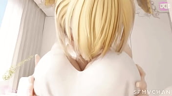 Sophitia giving you a pleasant suck off