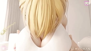 Sophitia giving you a pleasant suck off