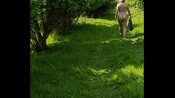 Naked And Wanking In The Woods thumbnail