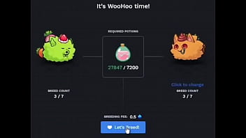 Axie infinity x woohoo time is happening now join us