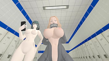 Chica de boku no hero monta una gran polla