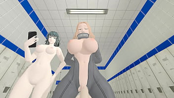 Chica de boku no hero monta una gran polla