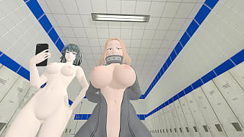 Chica de boku no hero monta una gran polla