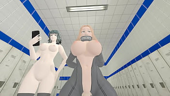 Chica de boku no hero monta una gran polla