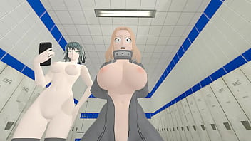 Chica de boku no hero monta una gran polla