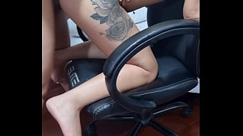 Giih spanic sentando na piroca