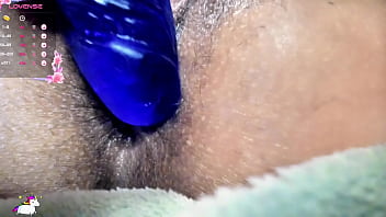 Chilena amateur en noche de webcam dildo anal y control juguete lovense a distancia