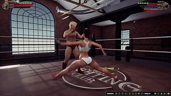 Johnny walker vs marie v nf3d mixed fight mma maledom boxing ring combat