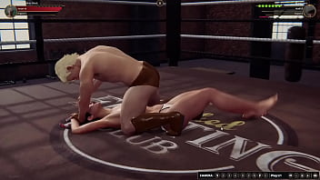 Johnny walker vs marie v nf3d mixed fight mma maledom boxing ring combat