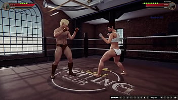 Johnny walker vs marie v nf3d mixed fight mma maledom boxing ring combat