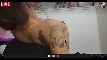 Deepthroating anal pussy gaping fisting oiled up autumn