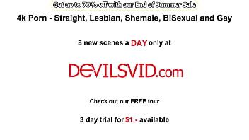 Stepdad wants me to experience what it feels like fucking a matured woman he lets me join him having threesome with his big tits milf girlfriend