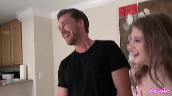 Kyle mason fucks melody's throat while tyler rams her ass deep