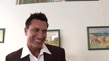 Blonde honey blowing him