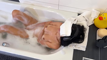 Stepmom caught stepson jerking off in her bathroom