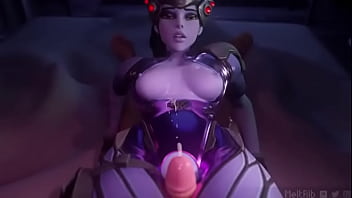 Widowmaker dandolo todo durante el sexo