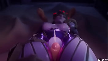 Widowmaker dandolo todo durante el sexo
