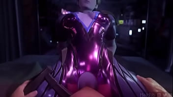 Widowmaker dandolo todo durante el sexo