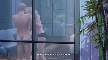 Wife cheats with hot dilf while husband is away