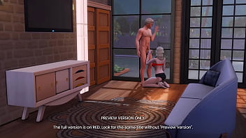 Wife cheats with hot dilf while husband is away